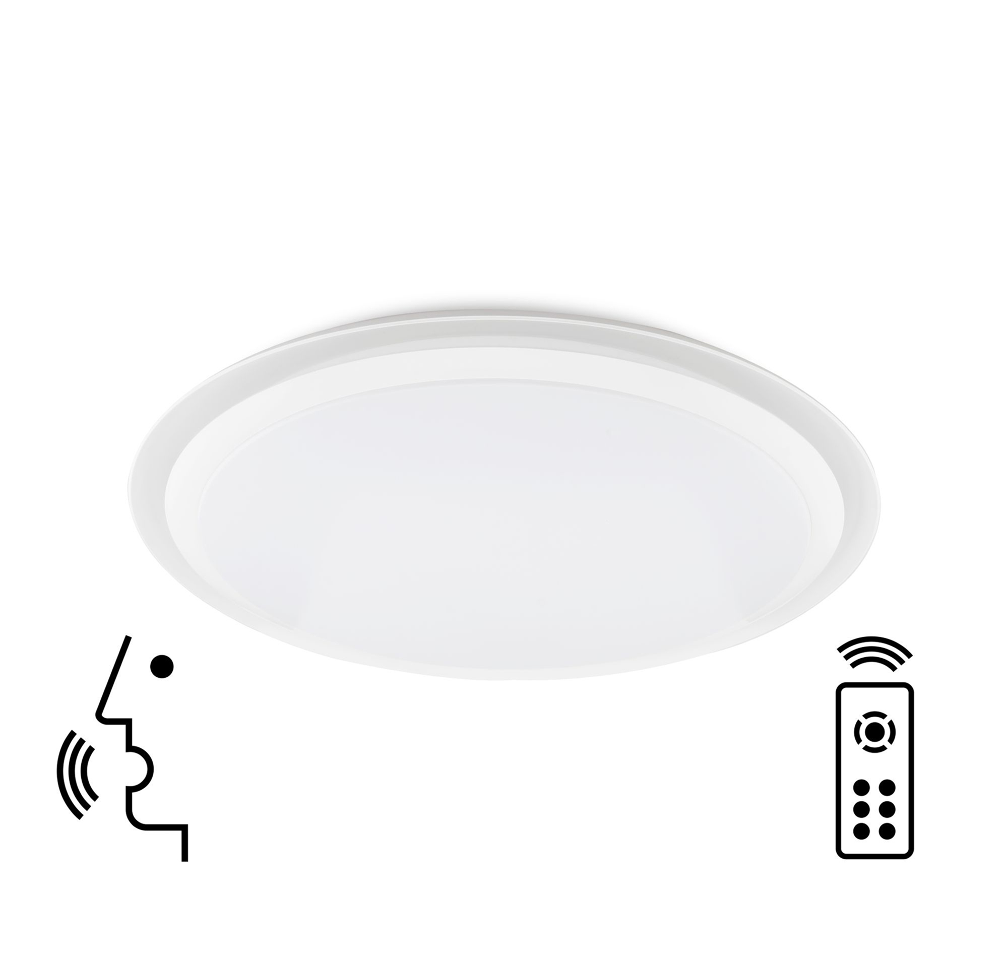 M5949  Edge Smart Dimmable 80W LED  Flush Ceiling